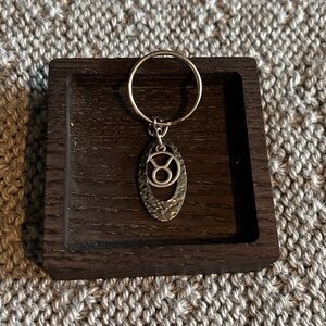 Taurus Zodiac Keychain